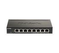 D-LINK DGS118PV2 - Switch, 8-Port, Gigabit Ethernet, PoE+