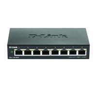 D-Link DGS-1100-08V2 switch di rete Gestito Gigabit Ethernet (10/100/1000) Nero