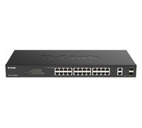 D-Link DGS-1100-26MPV2/E 26-Port PoE+ Gigabit Smart Switch