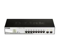 Switch Gestionato D-Link DGS-1210-08P L2 Gigabit Ethernet 8 Porte PoE Montaggio Rack
