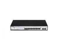 D-Link DGS-1210-10 Gestito L2 Gigabit Ethernet [10/100/1000] 1U Nero, Grigio (DG