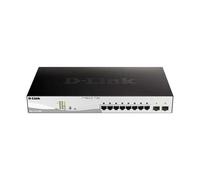 D-Link DGS-1210-10MP Gestito L2 Gigabit Ethernet (10/100/1000) Supporto Power over Ethernet (PoE) Nero, Grigio
