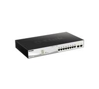 D-Link DGS-1210-10MP Gestito L2 Gigabit Ethernet (10/100/1000) Supporto Power over Ethernet (PoE) Nero, Grigio
