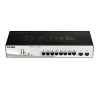 Switch D-Link Gigabit Ethernet POE 65W SFP a 2 porte DGS-1210-10p/E