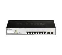 Switch D-Link Gigabit Ethernet POE 65W SFP a 2 porte DGS-1210-10p/E