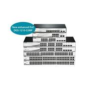 Switch D-Link Gigabit Ethernet POE 65W SFP a 2 porte DGS-1210-10p/E