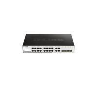 D-Link DGS-1210-16 switch di rete Gestito L2 Nero [DGS-1210-16]