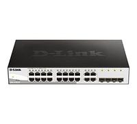 D-Link DGS-1210-20 Gestito L2 Gigabit Ethernet (10/100/1000) 1U Nero