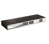D-LINK DGS121020 - Interruttore, 20 porte, Gigabit Ethernet, 4x RJ45/SFP