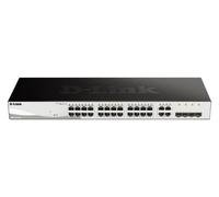 Dwitch D-Link semigestionabile 24 porte gigabit + 4 porte giga giga