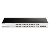 Dwitch D-Link semigestionabile 24 porte gigabit + 4 porte giga giga