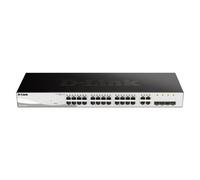 D-Link DGS-1210-28 Gestito L2/L2+ 1U Nero (24 10/100/1000 Base-T port - with 4 x