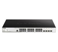 D-LINK 121028PME - Switch, 28 porte, Gigabit Ethernet, PoE, SFP