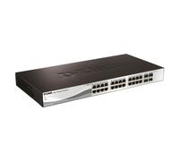 D-link switch semigestionabile 24 gigabit poe 193w + 4 porte combinate giga