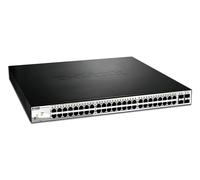 D-Link DGS-1210-52MP switch di rete Gestito L2 Gigabit Ethernet [10/100/1000] 1U Nero (52-Port PoE Gigabit Smart Sw 370W PoE)