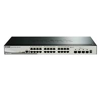 Switch di rete D-Link DGS-1510 Gestito L3 Gigabit Ethernet (10/100/1000) Nero [DGS-1510-28X/E]