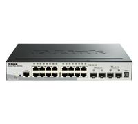 Switch D-Link DGS-1510-52XMP/E 52 Porte Gigabit PoE+ 4 SFP+ 10Gbps Gestione VLAN QoS Stacking