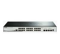 D-Link DGS-1510 Gestito L3 Gigabit Ethernet [10/100/1000] Nero (28-PORT GIGABIT