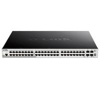 D-Link DGS-1510 Gestito L3 Gigabit Ethernet (10/100/1000) Nero Supporto Power over Ethernet (PoE)