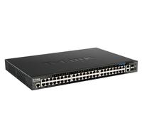 D-Link DGS-1520-52MP Gestito L3 Gigabit Ethernet (10/100/1000) Connessione Ethernet, supporta l'alimentazione tramite questa porta (PoE) 1U Nero - Nouvo