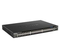 Switch di rete D-Link DGS-1520-52MP Gestito L3 Gigabit Ethernet (10/100/1000) Supporto Power over (PoE) 1U Nero [DGS-1520-52MP/E]