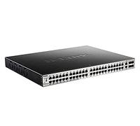 D-Link DGS-3130-54PS Gestito L3 Gigabit Ethernet (10/100/1000) Supporto Power over Ethernet (PoE) Nero, Grigio