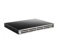 D-Link DGS-3130-54S Gestito L3 Nero, Grigio (54-P.L3 Fiber GB Stack Switch,54-Po