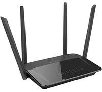 D-Link DIR-842 Router Wireless, Tecnologia AC1200, Doppia Banda, 4 Porte Gigabit + WAN, 4 Antenne Esterne, Nero/Antracite