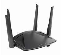 D-Link DIR-X1860 Router EXO AX1800 Wi-Fi 6 con porta WAN e 4 porte LAN, MU-MIMO, gestione della banda SmartConnect, Speedtest integrato. Si integra con Amazon Alexa e Gooogle Assistant.