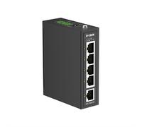 D-Link Switch industriale non gestito DIS-100E-05 5 porte Fast Ethernet IP40 -40~75°C DIN