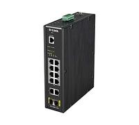 D-LINK 200G12PS - Switch, 10 porte, Gigabit Ethernet, 2 PoE, 2 SFP