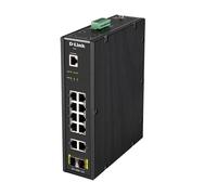 D-Link DIS-200G-12S switch di rete Gestito L2 Gigabit Ethernet (10/100/1000) Nero
