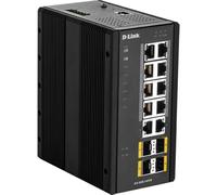 D-LINK 300G14PSW - Switch, 10 porte, Gigabit Ethernet, 8 PoE, 4 SFP