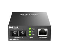 D-Link DMC-G02SC/B 100/1000Base-t a 1000Base-SX SC Multi-mode Media Converter (550m)