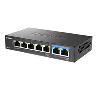 D-Link DMS-107/E switch di rete Non gestito Gigabit Ethernet (10/100/1000) Nero