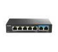 D-Link DMS-107 switch di rete Non gestito Gigabit Ethernet [10/100/1000] Nero (D-Link DMS 107 - Switch - unmanaged - 5 x 10/100