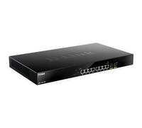 D-Link DMS-1100-10TP switch di rete Gestito L2 25G Ethernet 100/1000/2500 Supporto Power over Ethernet PoE 1U Nero
