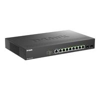 D-Link DMS-1250-10SP - Switch - L2+ - Smart - 8 x 10/100/1000/2.5G (PoE+)