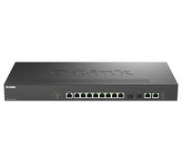 D-Link DMS-1250-12TP/E switch di rete Gestito 2.5G Ethernet (100/1000/2500) Supporto Power over (PoE) Nero [DMS-1250-12TP/E]