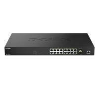 Switch D-Link DMS-1250-18P/E 16 porte 2.5G PoE montaggio rack