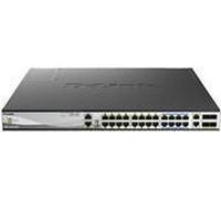 D-Link DMS 3130-30PS - Switch - multi-gigabit - L3 - gestito - 16 x 100/1000/2.5G [PoE+] + 8 x 100/1000/2.5G/5G [PoE++] + 2 x 1 NEW