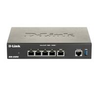 D-Link DSR-250V2 Router VPN Unified Services, Gigabit Multi-WAN, Failover, bilanciamento del carico, IPSec/PPTP/L2TP/OpenVPN,Web Content Filtering dinamico,Controllo delle Applicazioni,Captive Portal