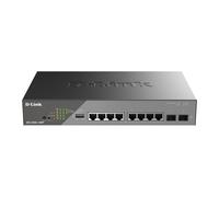 D-Link DSS-200G-10MP/B switch di rete Gestito L2 Gigabit Ethernet [10/100/1000] Supporto Power over [PoE] 1U Grigio (10-PORT GIGABIT ETHERNET POE+ - SURVEILLANCE SWITCHES) [DSS-200G-10MP/B]