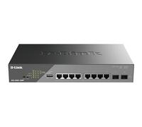 D-LINK S200G10MP - Switch, 10 porte, Gigabit Ethernet, PoE+, SFP