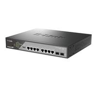 D-LINK S20G10MPP - Switch, 10 porte, Gigabit Ethernet, PoE++, SFP