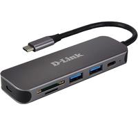 D-link Dub-2325 5 In 1 Usb C Hub Argento