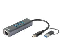 D-Link DUB-2332 Cablato USB tipo-C 10,100,1000 Mbit/s IEEE 802.3 IEEE 802.3ab