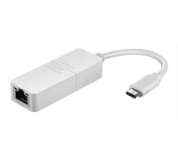 D-LINK DUB-E130 - Network card, USB Typ C, Gigabit Ethernet, 1x RJ45