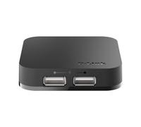 D-Link DUB-H4, Nero/Antracite, USB