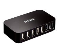 D-Link DUB-H7/E Hub USB 7 Porte USB-A USB 2.0 480 MBit/s Con porta di ricarica